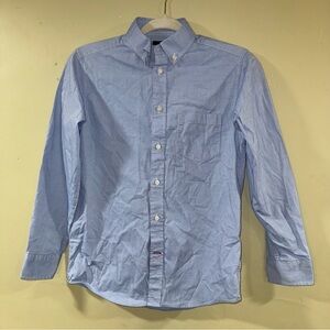 Tommy Hilfiger size 14 Light Blue Casual Button-Down Shirt